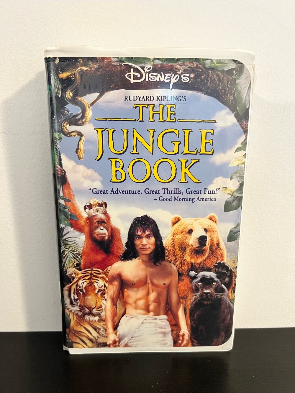 Disney The Jungle Book VHS 1994 Live Action Movie Tested